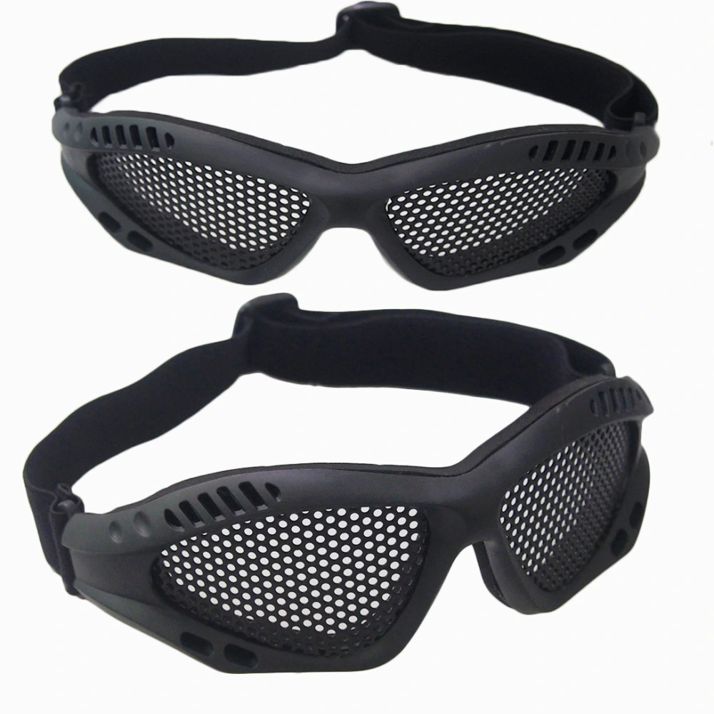 Solid Color Zero Glasses Field Iron Net Goggles Tactical Wind Impact Resistance