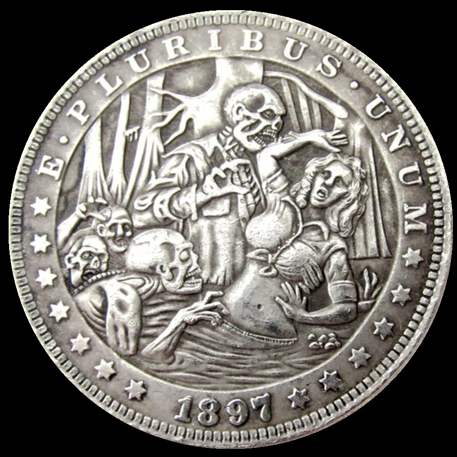 American Morgan Dollar Foreign Replica Commemorative Coin