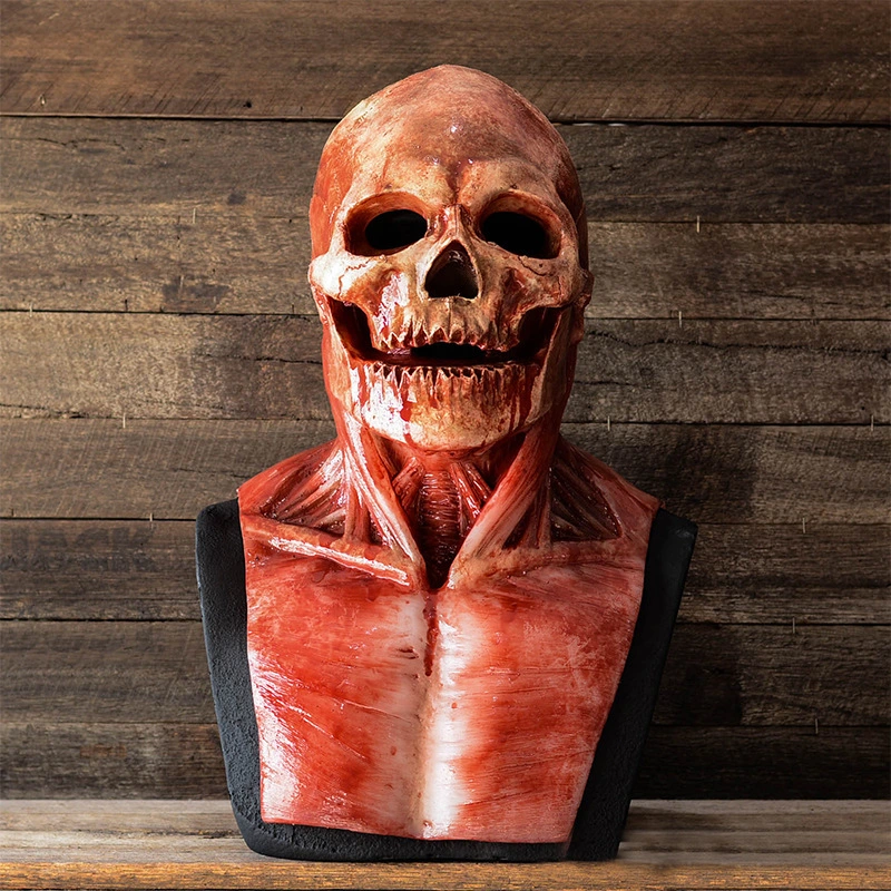 Halloween Latex Bloody Horror Skull Mask