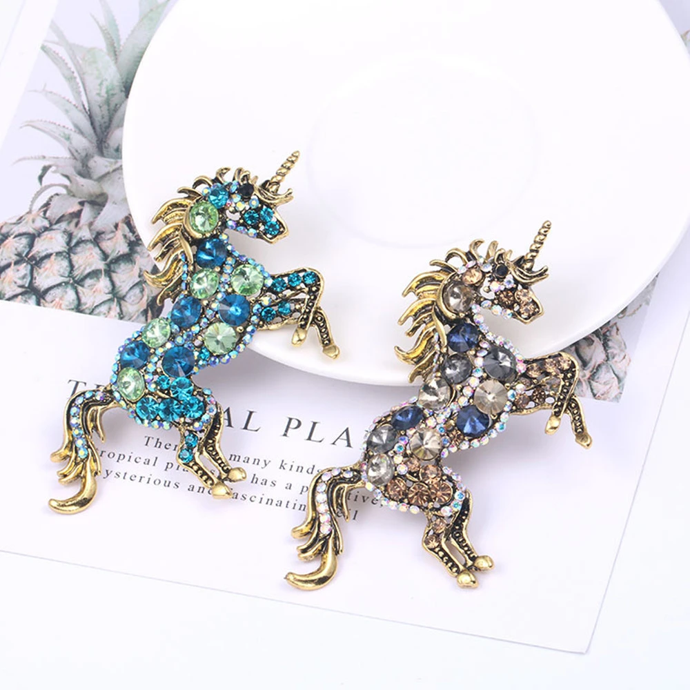 Fashion Diamond Inlaid Cartoon  Brooch