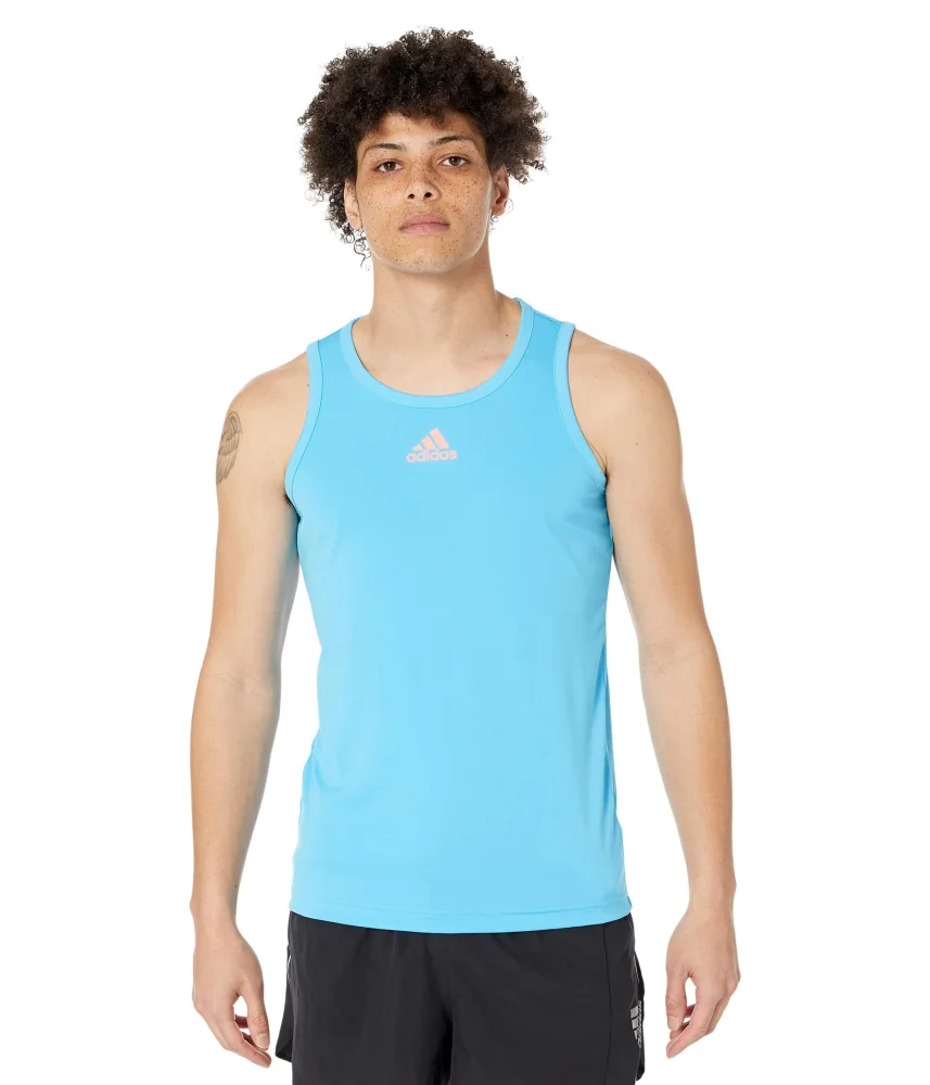 adidas Men's Heathered Tank Top