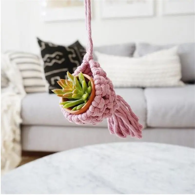 Pineapple Fleshy Net Bag Indoor And Outdoor Flowerpot Hanging Basket