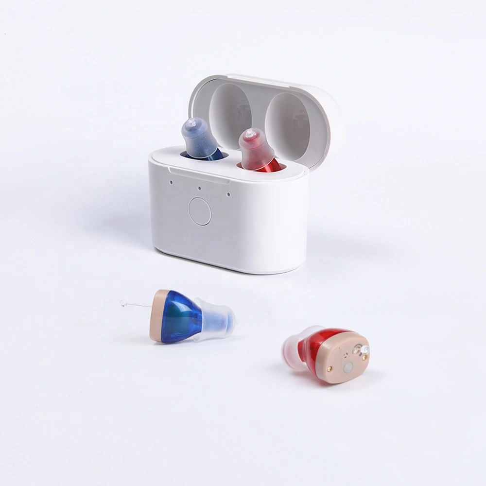 Rechargeable Hearing Aids Intelligent New Style Hearing Aid Low Noise Deaf Ear Amplifier  Adjustable Tone Hearing Device