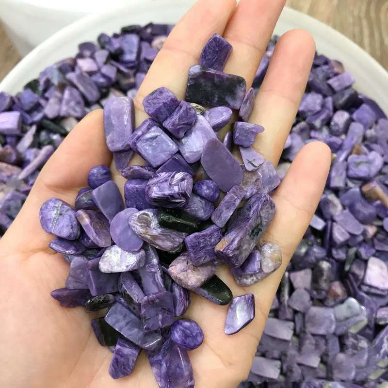 Purple Dragon Crystal Gravel Flower Pot Landscape Decoration