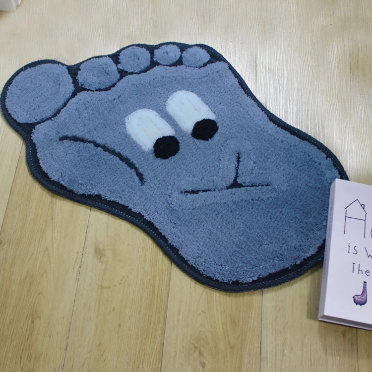 Children's Cartoon Toilet Foot Absorbent Pad