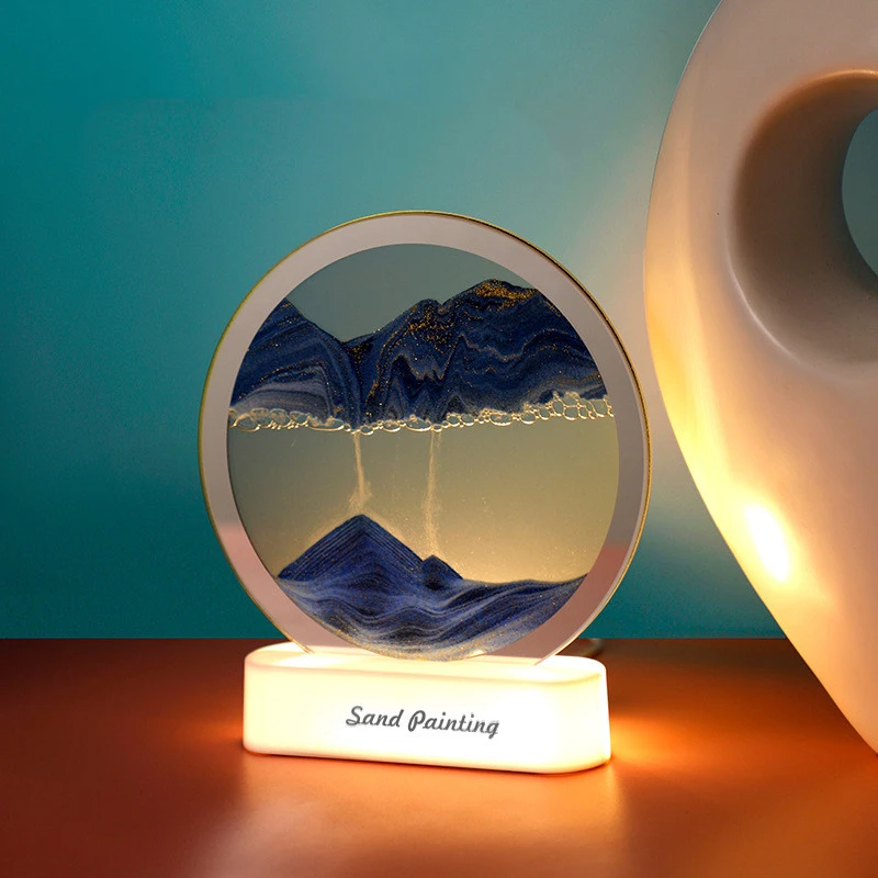 3D USB Quicksand Night Light