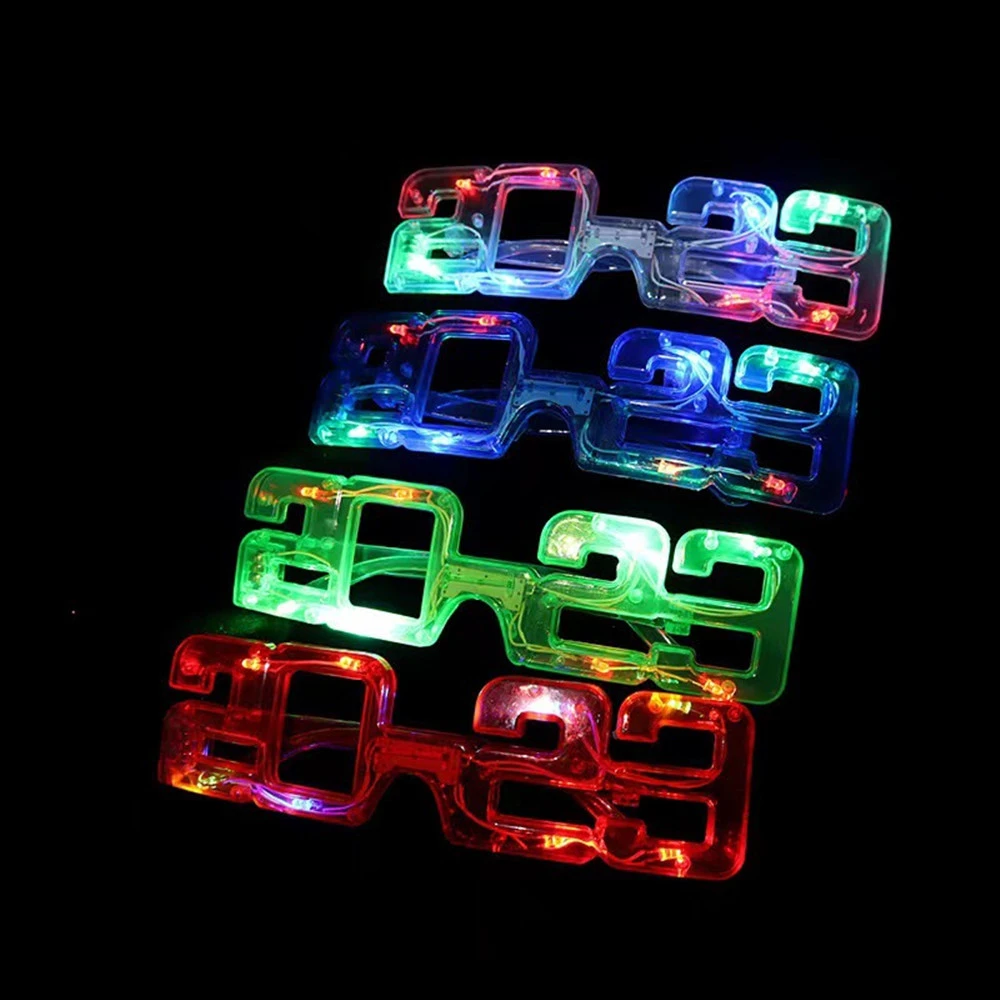 LED2023 Digital Glasses Happy New Year