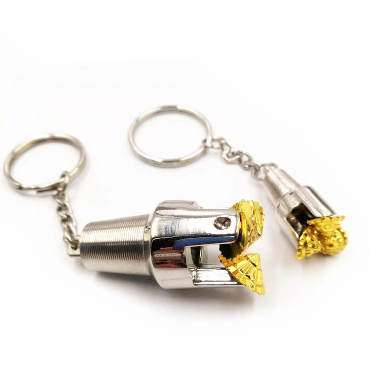 Fashionable And Creative Metal Drill Key Ring