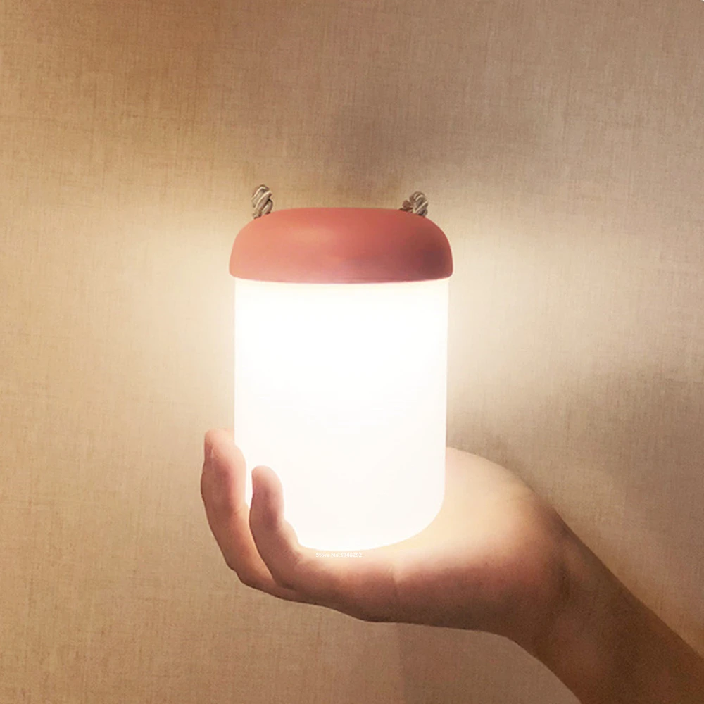 Creative Portable Small Night Light Led Charging Touch