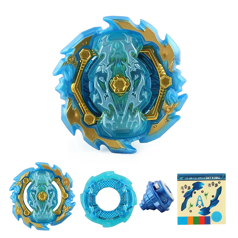 Burst Gyro Blue Alloy Toy