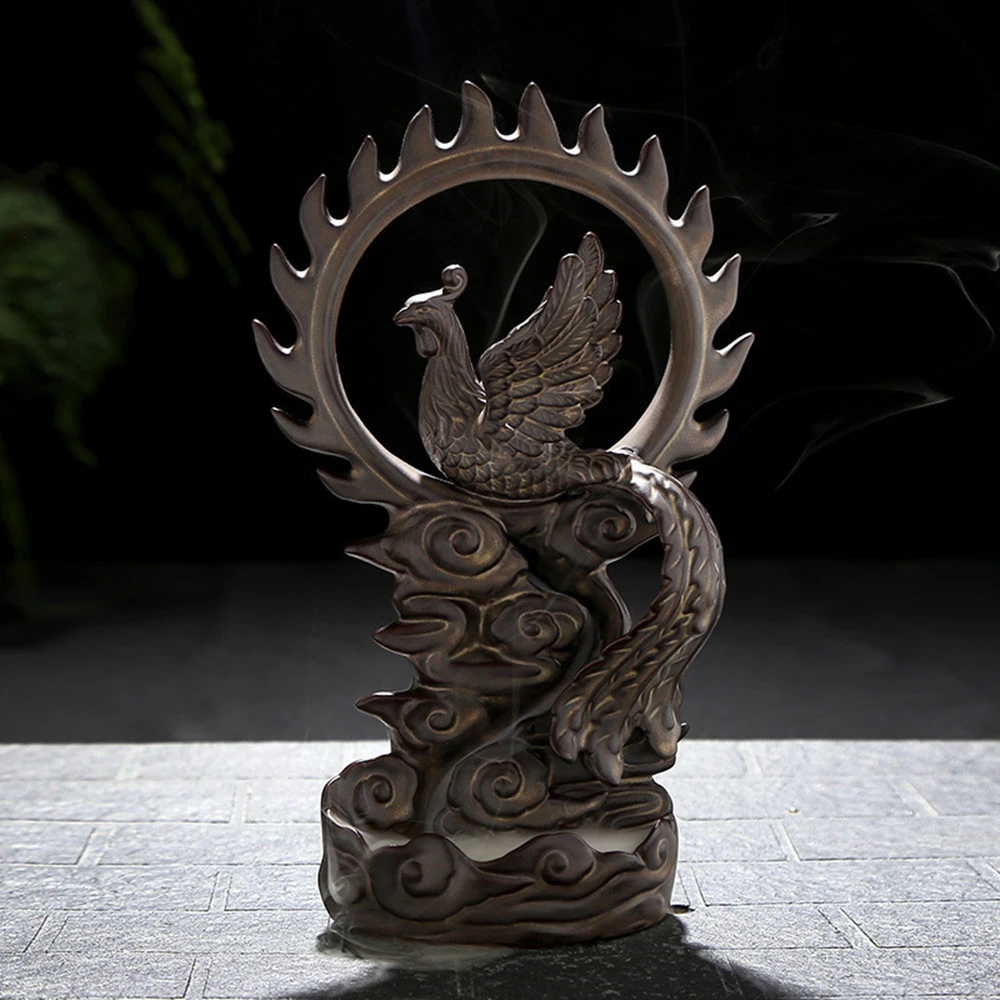 Reverse Flow Incense Burner Creative Interior Sandalwood Zen