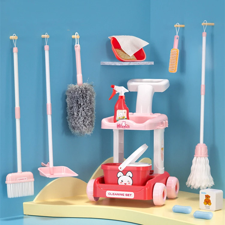 Children's Simulation Cleaning Tools Play House Toy Set