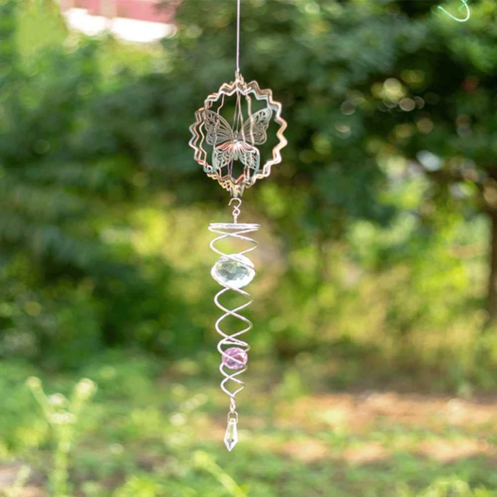 Crystal Prism Butterfly Sun Chaser Pendant