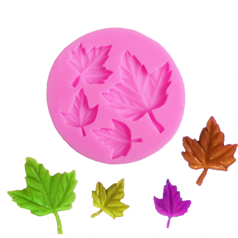 Maple Leaf Leaves Silicone Chocolate DIY Baking Mold