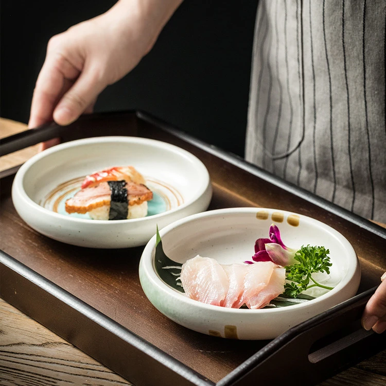 Creative Personality Of Japanese-style Ceramic Pickle Dish