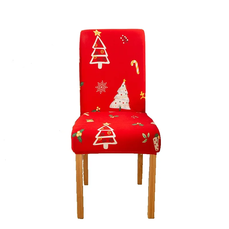 Christmas One-piece Office Chair Cover Modern Style