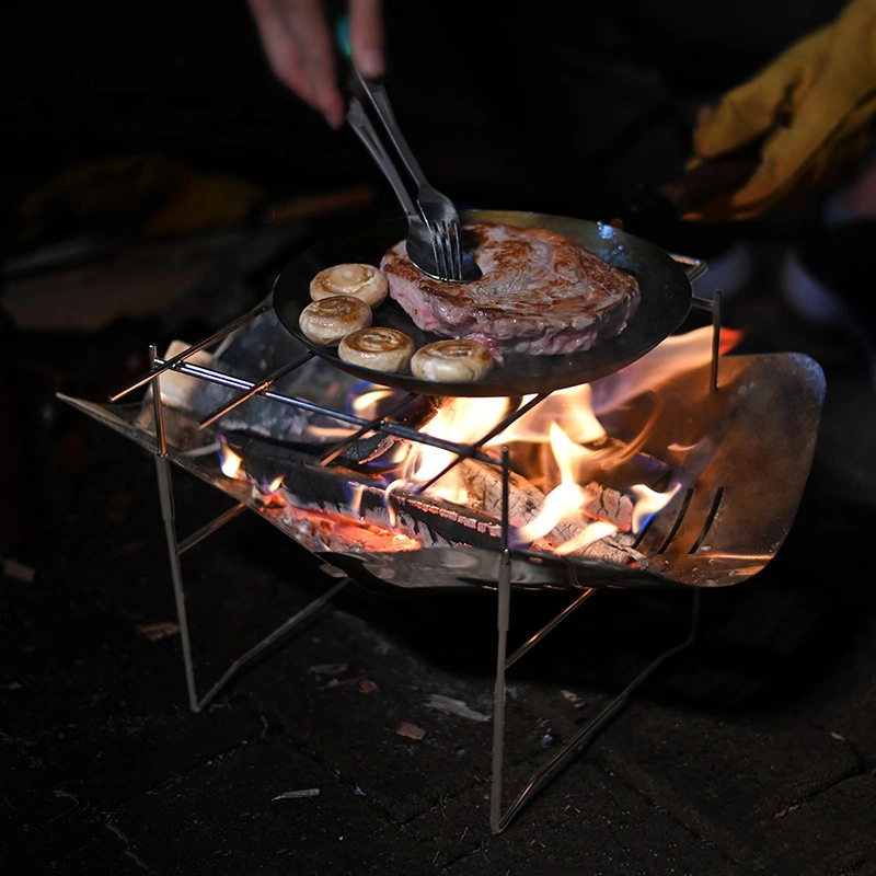 Folding Fire Pit And Campfire And Wood Fire Stove