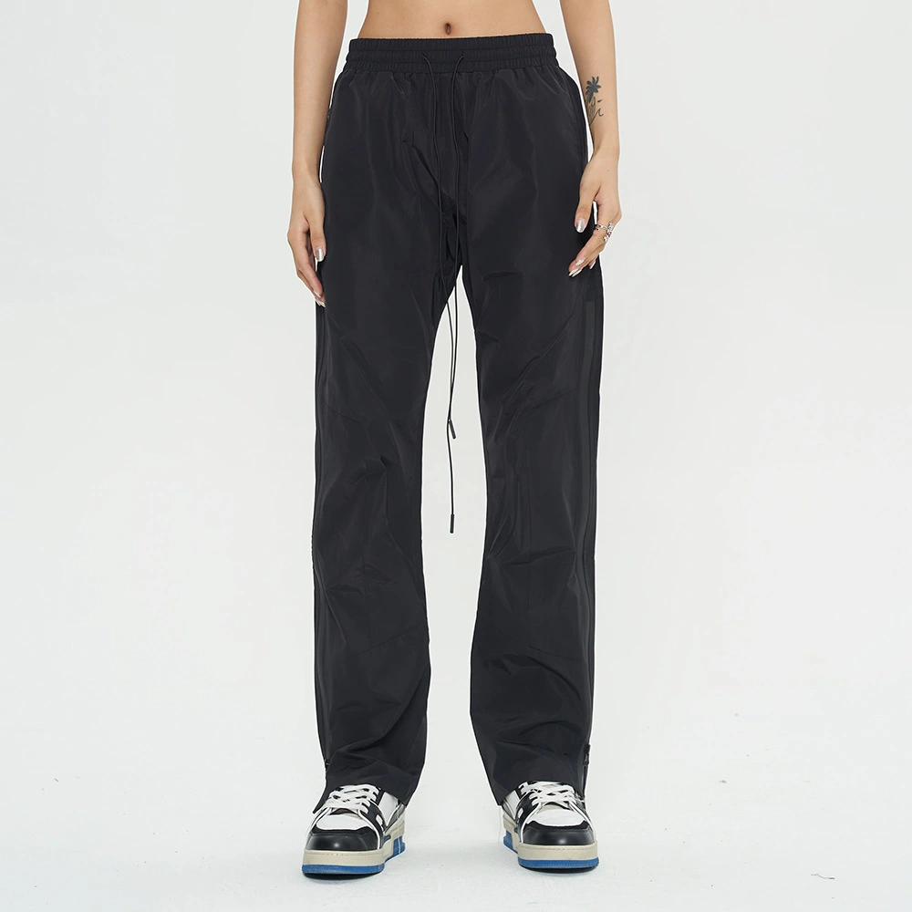 Relaxed Casual Zipper Straight Trousers Are Fashionable