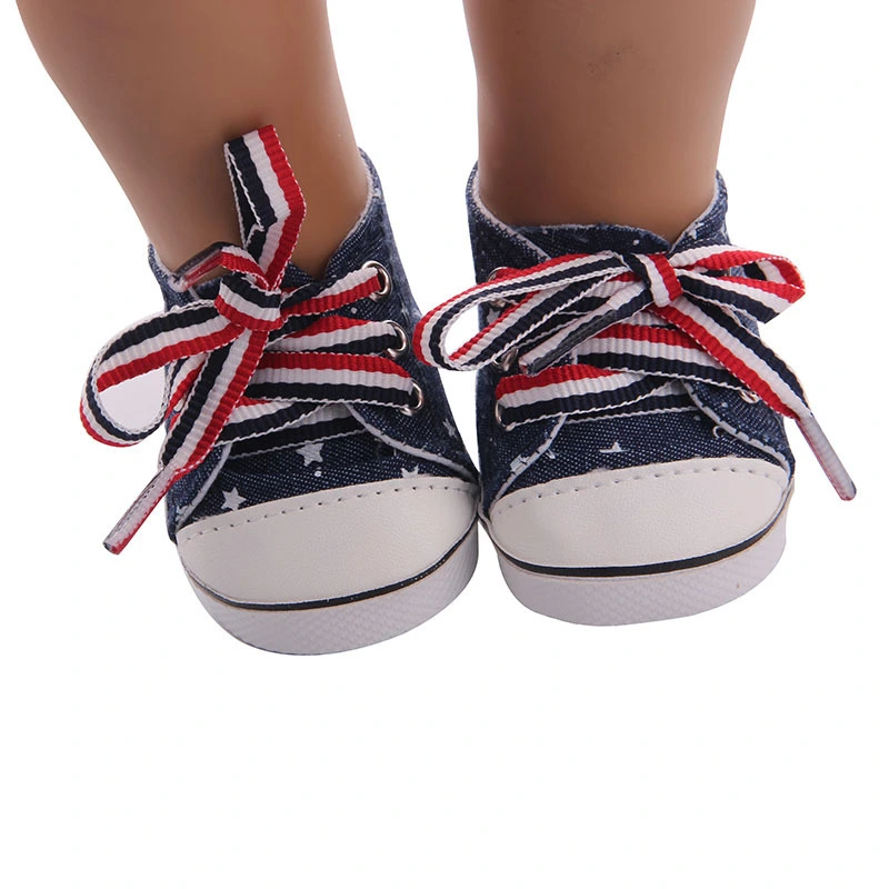 18-inch American Girl Doll Clothes Five-pointed Star Shoes