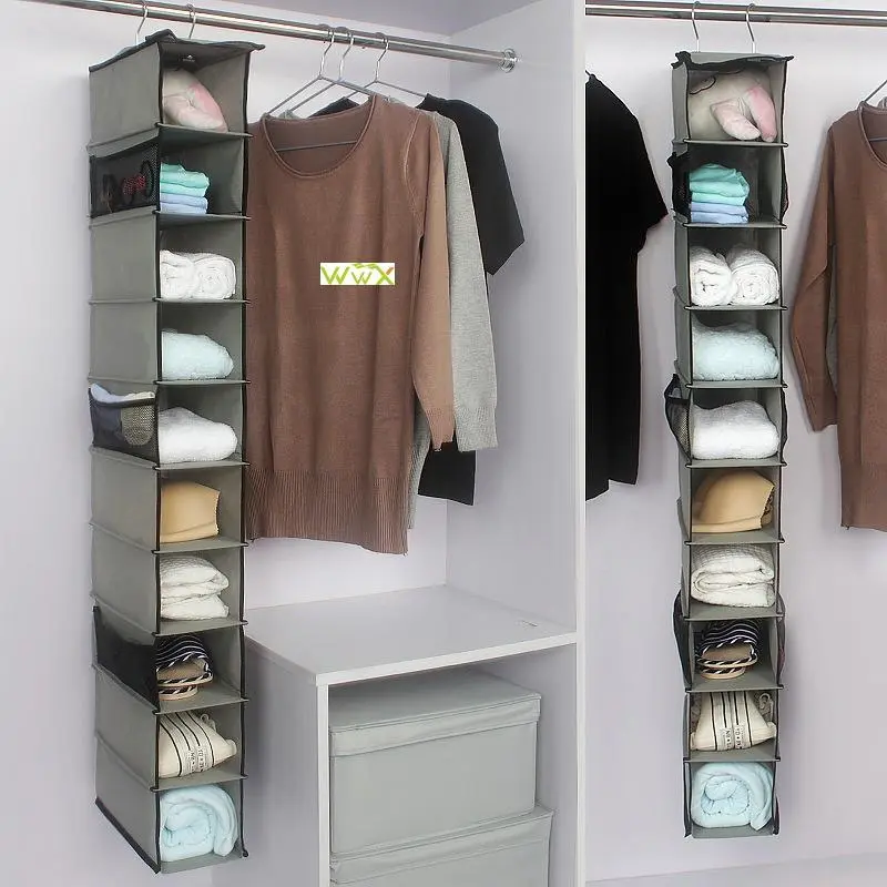 Hanging Storage Bag Wardrobe Organizing Box