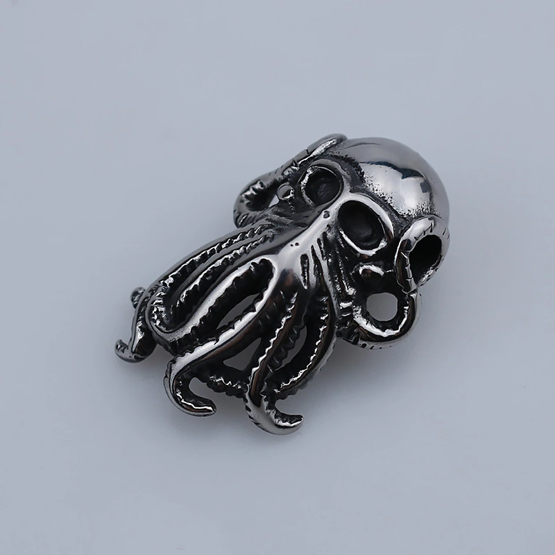 Animal Octopus Men Stainless Steel Pendant