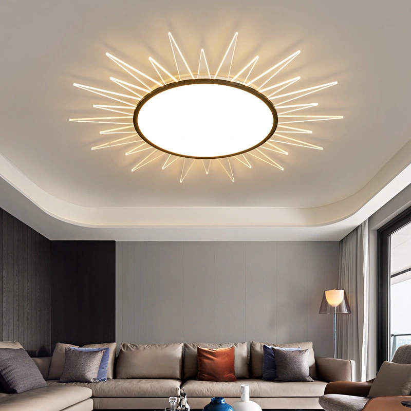 Led Living Room Lamp Modern Simple Atmosphere