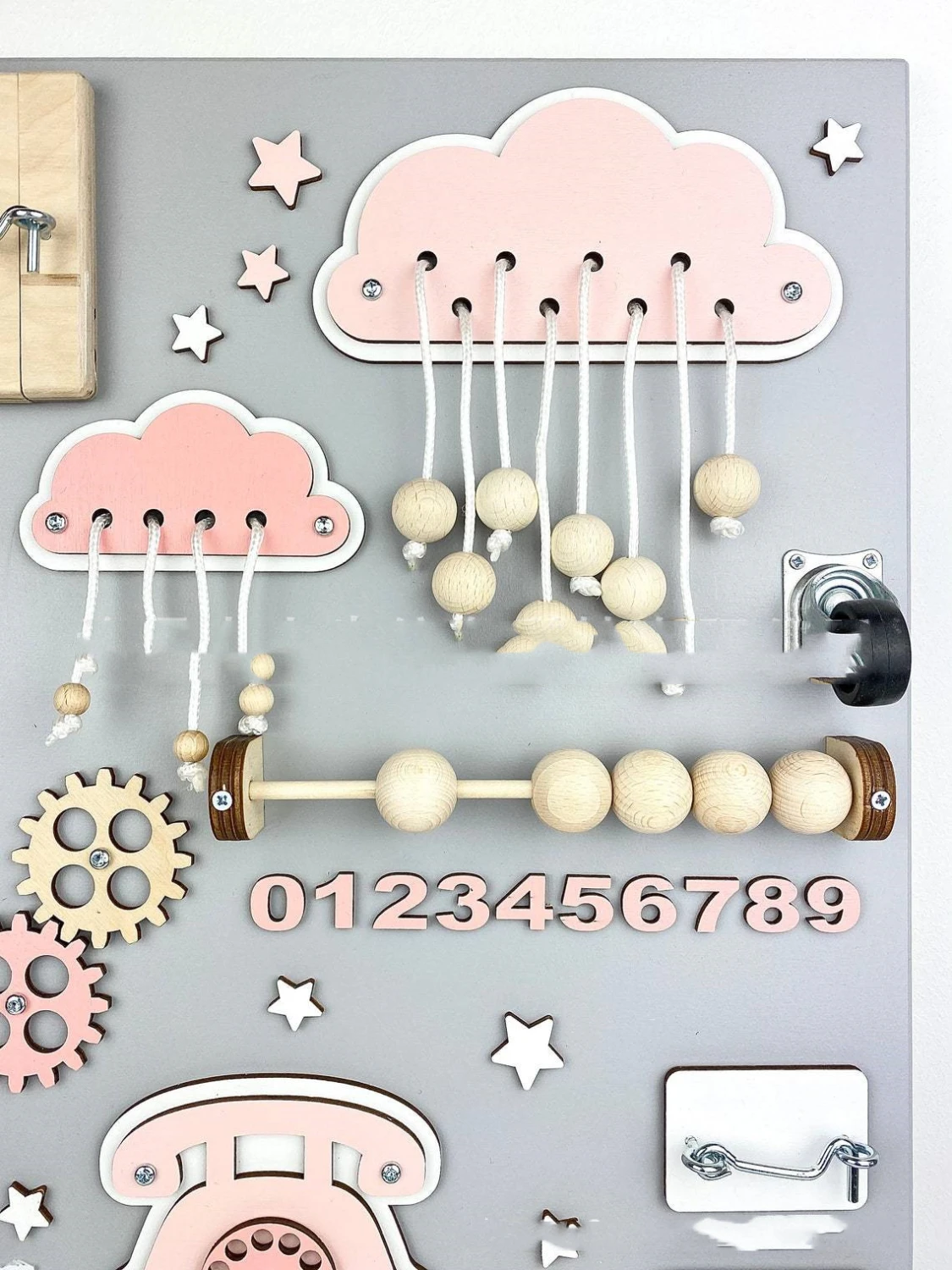 Busy Board Baby Unlock Toy Teaching Aid