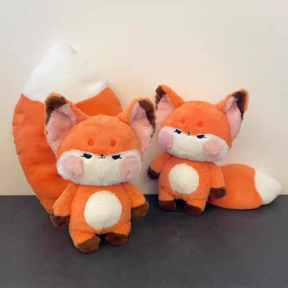 Household Fashionable Big Tail Fox Doll Plush Toys