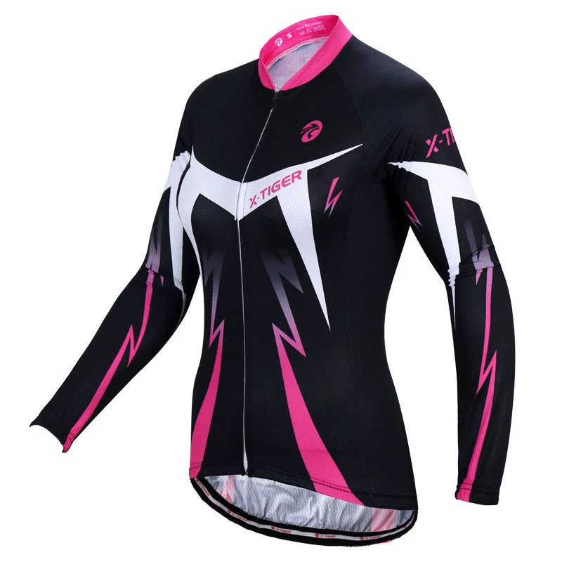 Women's Cycling Top Long-sleeved Sweatshirt Slim Fit