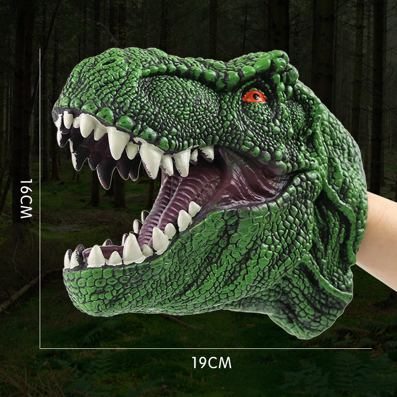 Children's Simulation Animal Model Dinosaur Hand Puppet