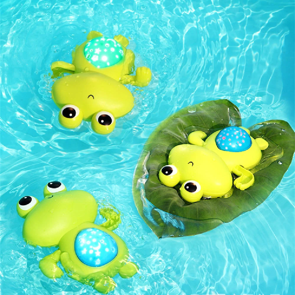 Baby Shower Spring Swimming Toys Will Glow And Project Into The Starry Sky