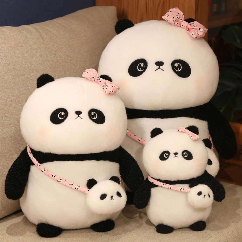 Chubby Panda Plush Toy Doll Crossbody Bag