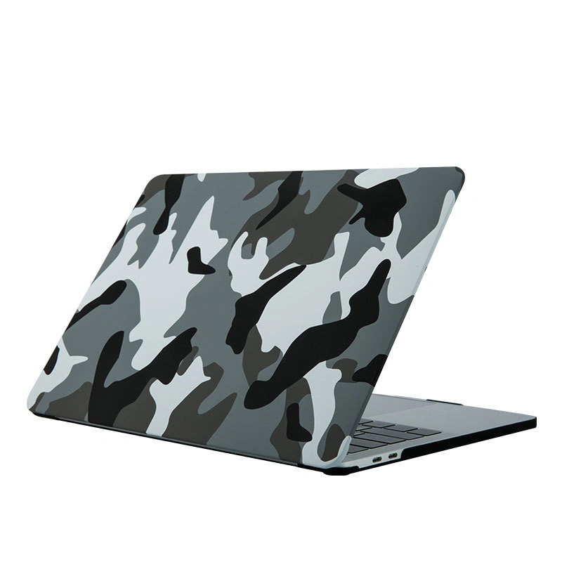 Compatible with Apple, Macbook Notebook Computer Protective Shell Air13 Shell Frosted Painted Marble Protective Cover