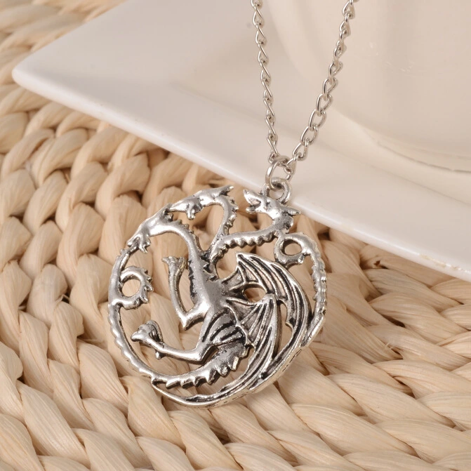 Europe And The United States Around The Pendant Fire Dragon Necklace