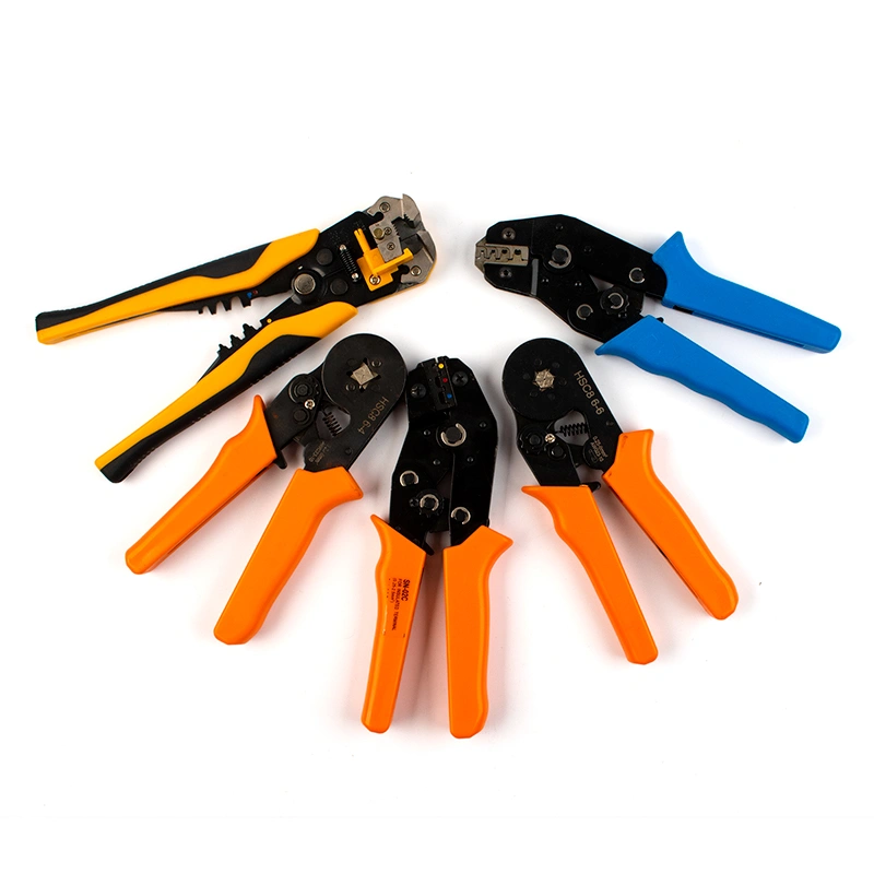 Cold Pressing Line Clamp Naked Terminals Crimper Heat Connector Wire Pliers Jaws Hand Tool Insulated