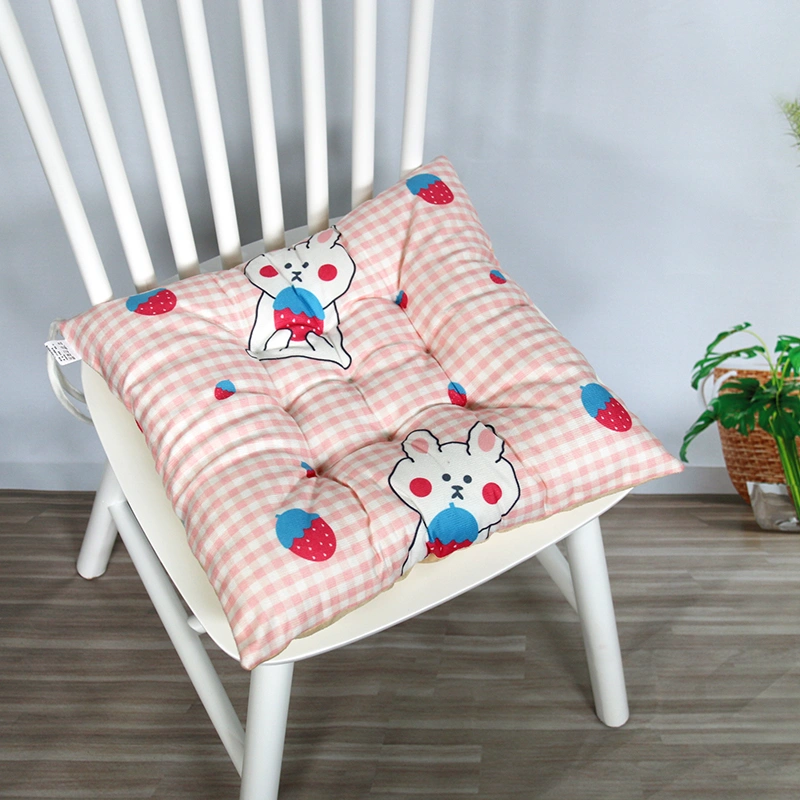 Square Roughened And Thickened Cushion In Summer