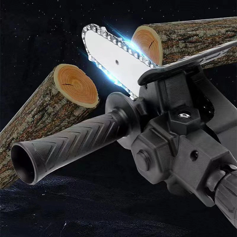 Chain Saw Converter Electric Pruning Saw Woodworking Single Hand Household Logging Mini