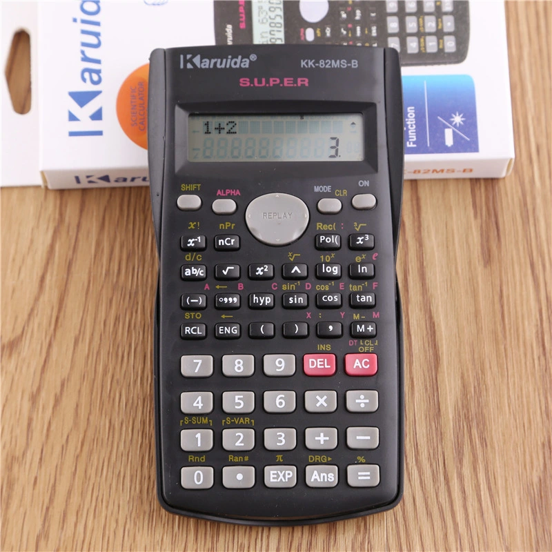 Classic Black Student Calculator Flip