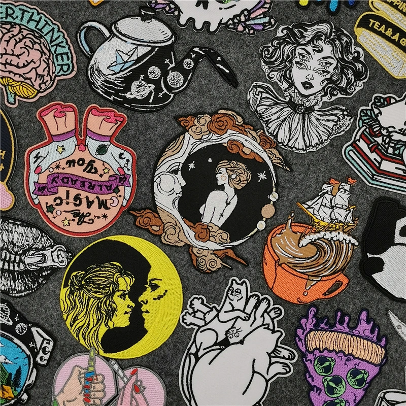 Multi Color Fashion Personality Rock Iron Patch