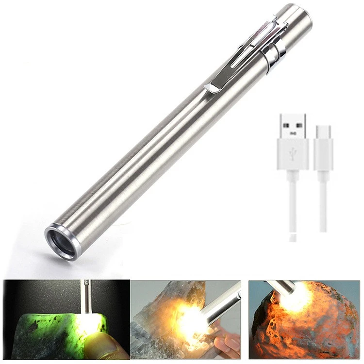 Multi Functional Outdoor Household Mini Portable LED Yellow Light Pen Lamp
