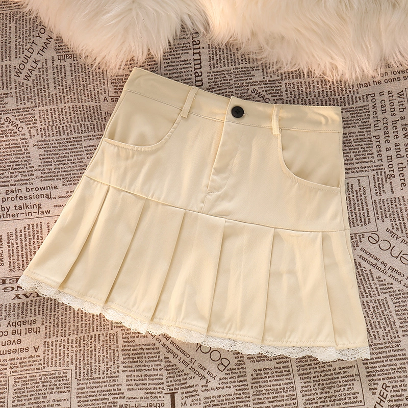 Cream Skirt