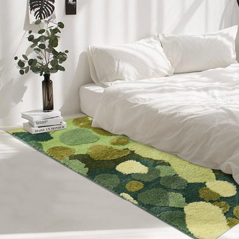 Modern Minimalist Bedroom Bedside Wool Rug