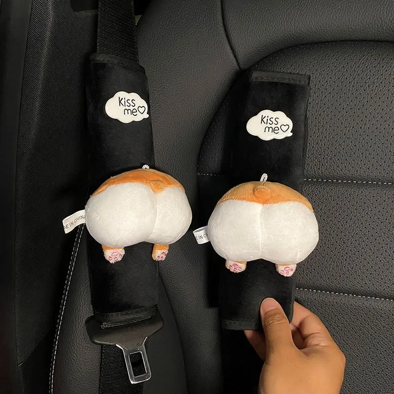 Car Accessories Seat Belt Shoulder Cover Extended Cute Interior