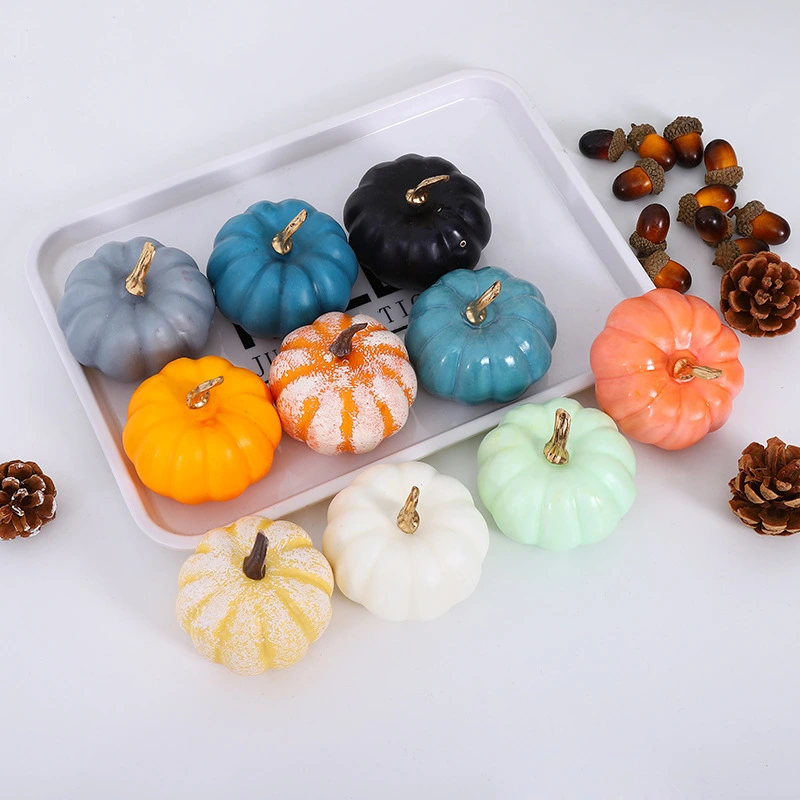 Simple Pumpkin-shaped Decorative Foam Prop Ornaments