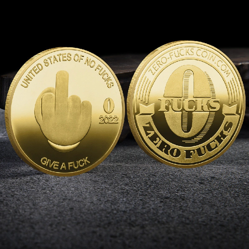 New Fake Commemorative Coin Metal Finger