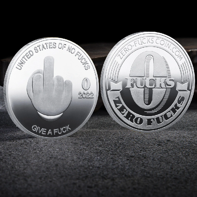 New Fake Commemorative Coin Metal Finger