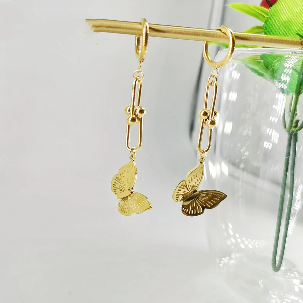 European And American New Fashion Creative C-shaped Earrings Female