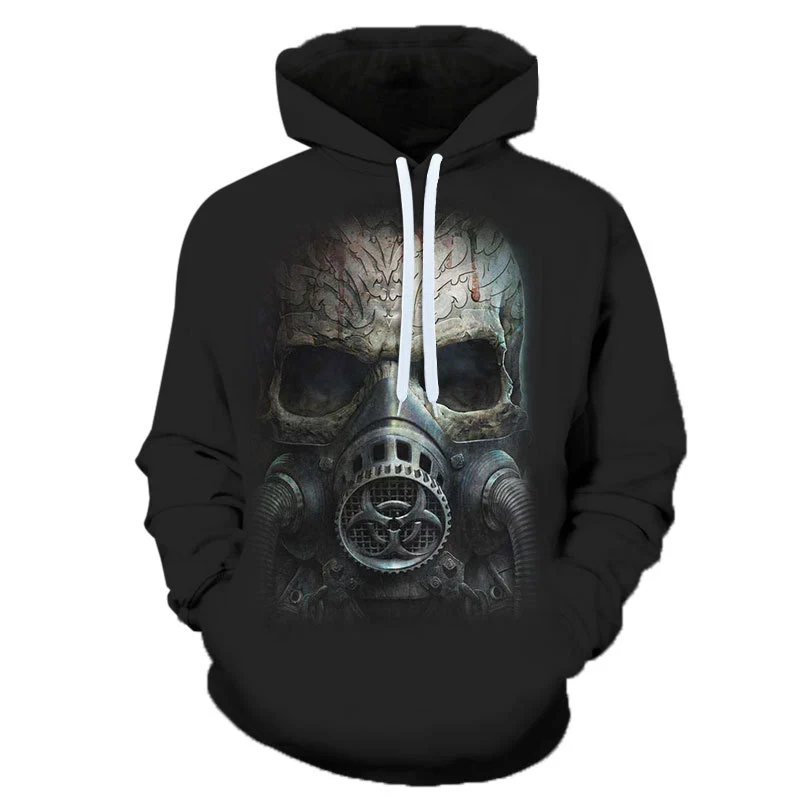 Men's And Women's Loose Fashion 3D Digital Printed Hoodie