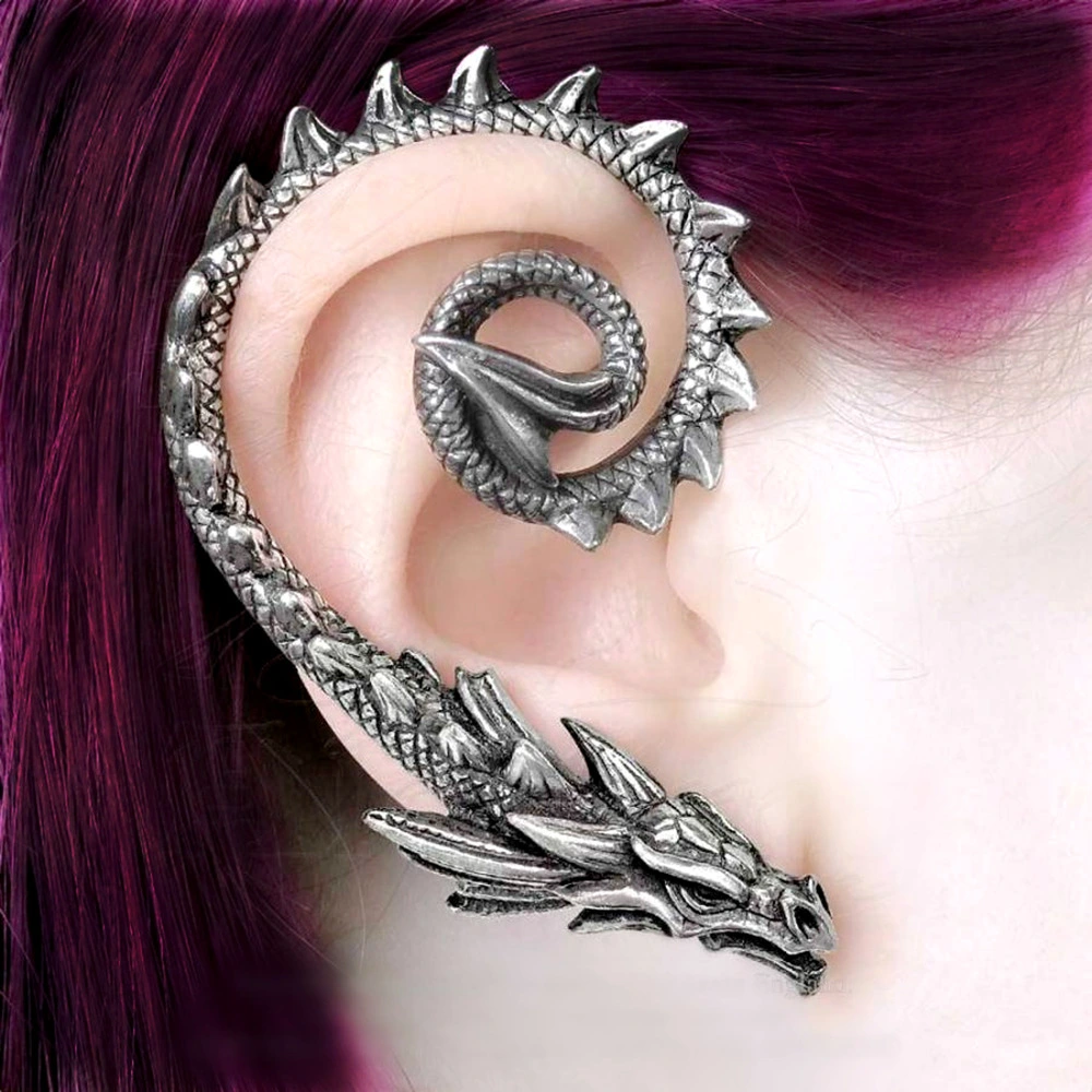 Fashion Punk Vintage Flying Dragon Ear Hook