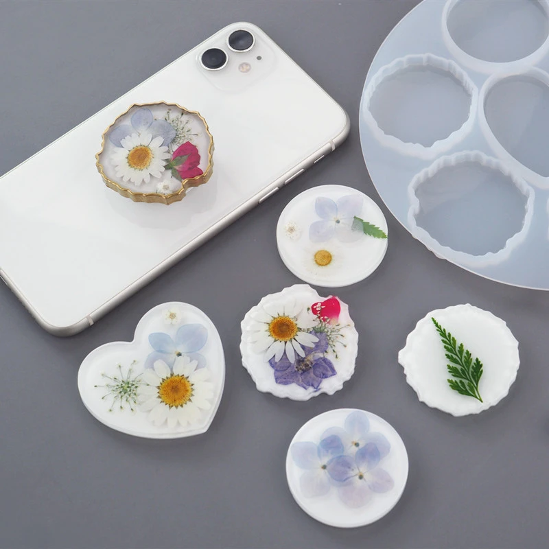 DIY Marble Round Silicone Mold